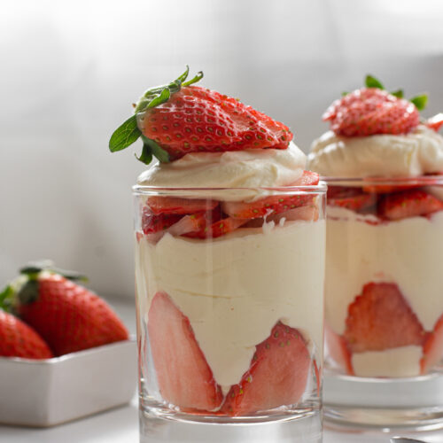 sweetketolife.com-strawberries-and-cream